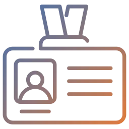 Identity Management – IT-Sicherheit mit Zugriffskontrolle in Unternehmen Symbol für Identity Management mit stilisiertem Benutzerprofil, Schloss und Sicherheitsmerkmalen zur Verwaltung von Benutzerrechten und Zugriffskontrolle in der IT-Sicherheit