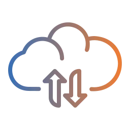 Symbol für Cloud-Backup-Lösungen mit Fokus auf sichere Datenspeicherung, Georedundanz und schnelle Wiederherstellung mit Acronis und Veeam