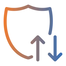 Symbolische Darstellung für sichere Datenübertragung mit Verschlüsselung beim Transfer in ein deutsches Rechenzentrum - Veeam Cloud Connect