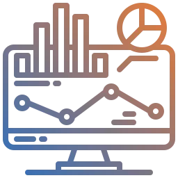 Symbolisches Icon für IT-Monitoring mit Fokus auf kontinuierliche Überwachung, frühzeitige Problemidentifikation und hohe Verfügbarkeit von IT-Systemen zur Optimierung der Infrastruktur