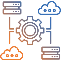 Symbolisches Icon für eine umfassende Backup-Plattform mit Unterstützung für virtuelle Maschinen, physische Server und Cloud-Workloads durch Veeam