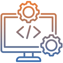 Symbol für Software as a Service mit Fokus auf cloudbasierte Geschäftsanwendungen, automatische Updates und integrierte Sicherheitslösung