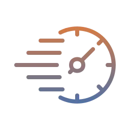 Icon mit Tacho als Symbol für schnelle und flexible IT-Beratung zur Anpassung an dynamische Marktanforderungen