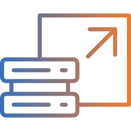 Symbolisches Icon für Skalierbarkeit